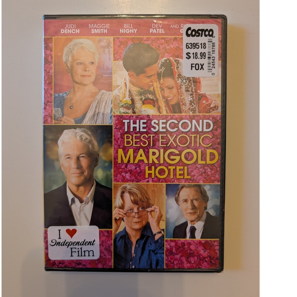 The‎ Second Best Exotic Marigold Hotel DVD Movie